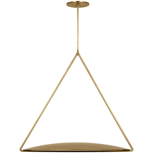 Visual Comfort Architectural PBPD35127NB/NB Peter Bristol Cymbal 27.8" LED Pendant Natural Brass/Natural Brass 2700K
