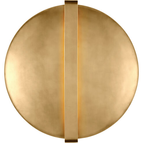 Visual Comfort Architectural PBWS35327NB/NB Peter Bristol Cymbal 3.2" ADA Wall Sconce Natural Brass 2700K