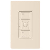 Lutron PD-FSQN-LA Castea Wireless In-Wall Fan Control - 120V - Light Almond Finish