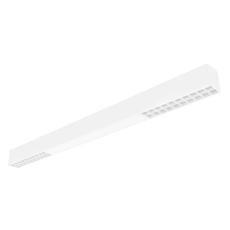 Westgate SCXA-8FT-80W-MCTP-CD-WW Architectural Linear LED Light – 2-3/4" Optics, 60W/70W/80W, 3000K-5000K CCT, Dimmable, 8000LM, Multiple Mounting Options, White
