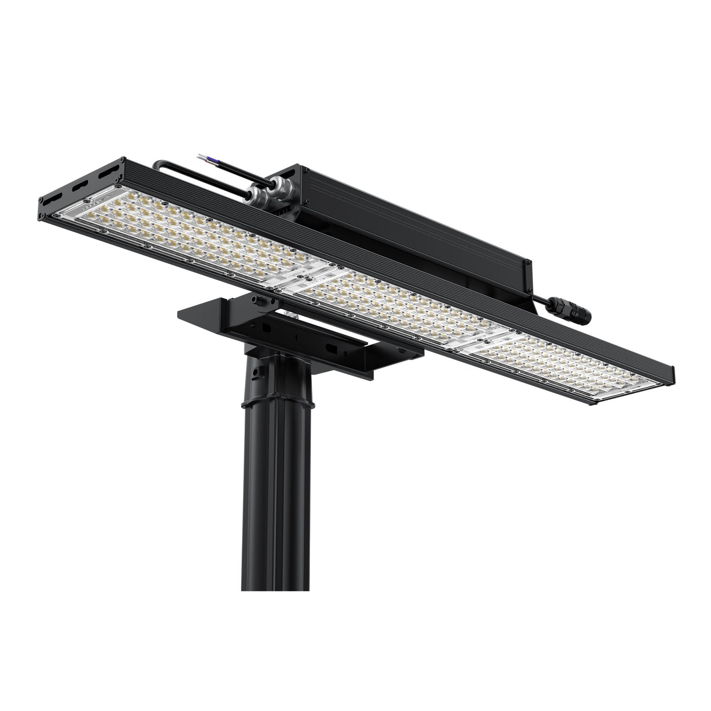 Westgate SFP-SF Pickleball Court Light Slip-Fitter Pole Adapter - Finish: Black