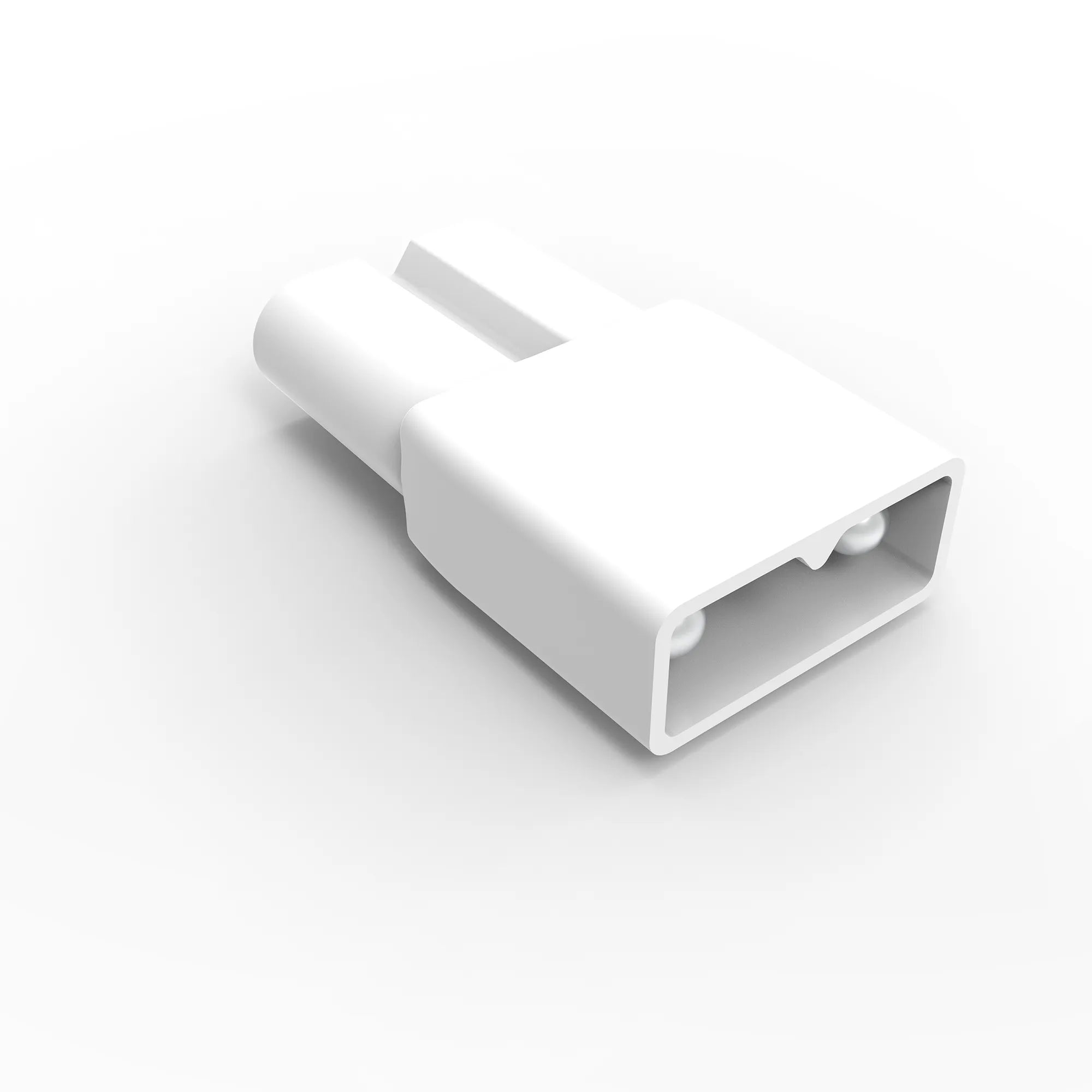 Westgate UCLB-120V-DCON Direct Connector for LED Under Cabinet Light Bars - Finish: White