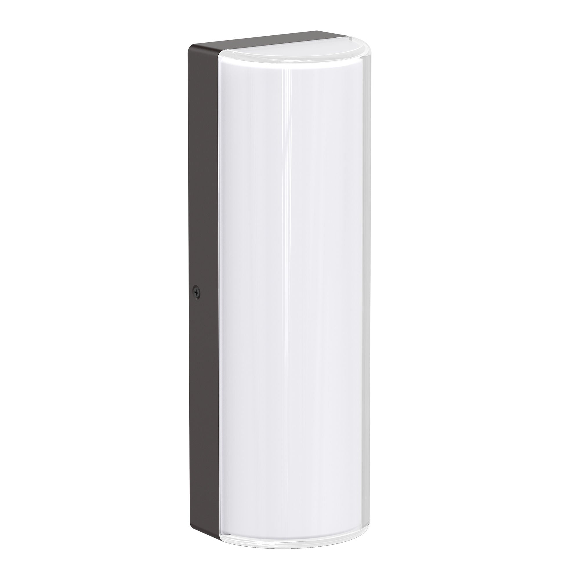 Westgate WMDL-15-25W-MCTP5-D-P 14" Dual-Lens Vandal-Proof LED Wall Light with Photocell - 5CCT Selectable - Finish: Bronze