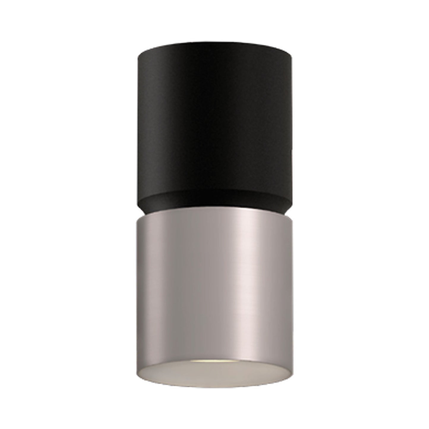 Westgate CMC6-2TONE-MCTP-DD-BKBN 6" 2-Tone Architectural Cylinder Ceiling Light - Finish: Black/Brushed Nickel