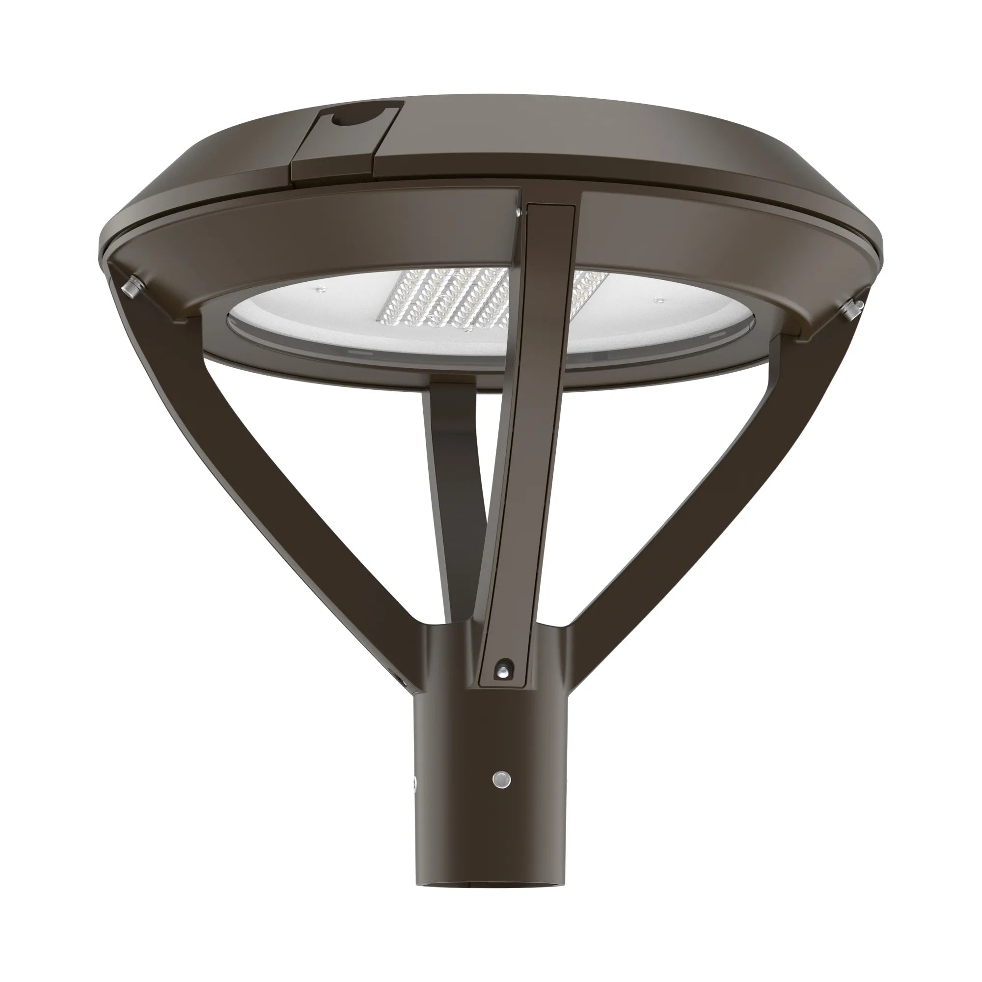 Westgate GPX-22-75W-MCTP-Q Architectural LED Post Top Light With Quad Arm Mount - Lumens: 150LM/W - Wattage: 22W To 75W Selectable