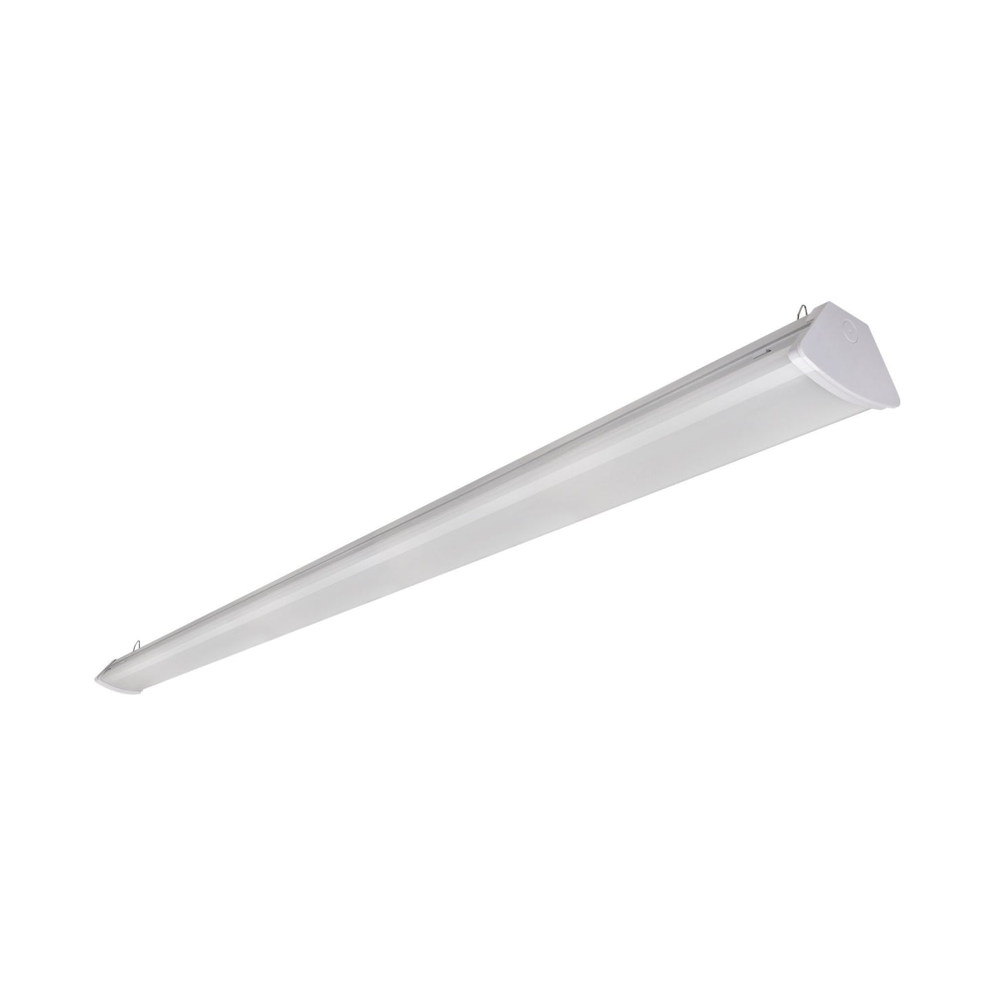 Westgate LLB-8FT-80W-MCTP-D-SEN 8FT Linear Low Bay Light with Motion Sensor - 3CCT Selectable - Finish: Matte White