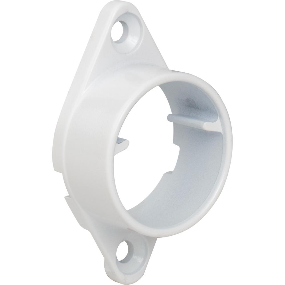 Task Lighting L-LCR-FS-WT Flange Set, Lighted Closet Rod, White