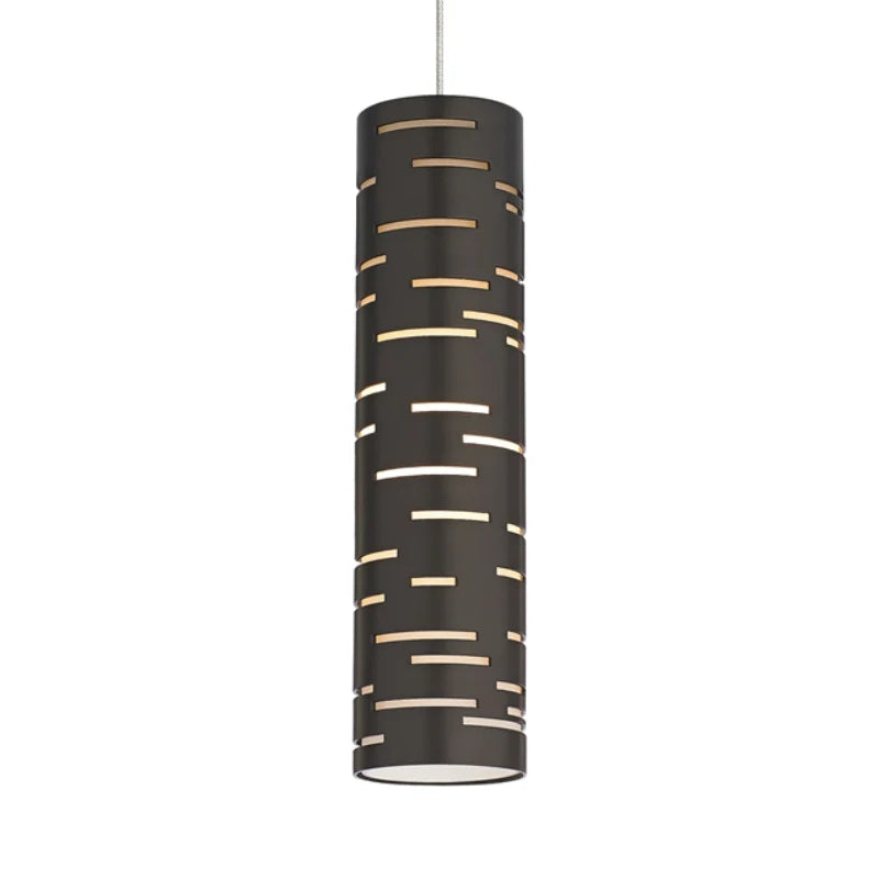 Visual Comfort Architectural 700MPRVLZZ Revel 3" Pendant Antique Bronze Shade, Antique Bronze Finish, Monopoint System, 12V