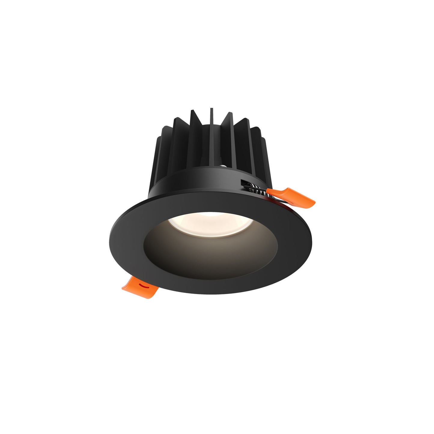 Dals Lighting RGR4-CDW-BK 4" Round Regressed LED Downlight With Selectable CCT - Finish: Black