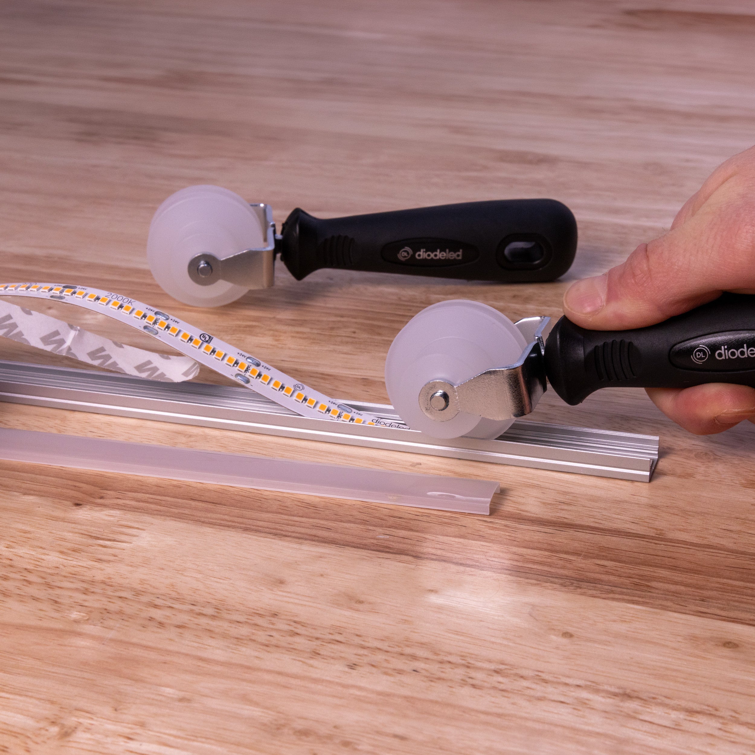 Diode LED DI-TAPE-ROLLER-LG Large Tape Light Roller Installation Tool for LED Tape Lights