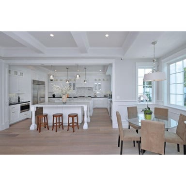 Maxim Lighting Rondo Collection lifestyle kitchen and dining room setting