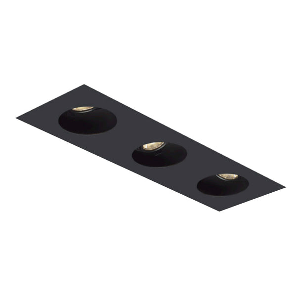 Visual Comfort Architectural EMT13RLF-W Element EMT 1x3 Multiples Spot Round Flangeless Trim - White Finish