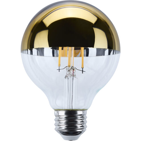 Satco S12542 Lumos LED E26 Medium 5.5 watt LED Filament - CCT: 2700K - Finish: Gold