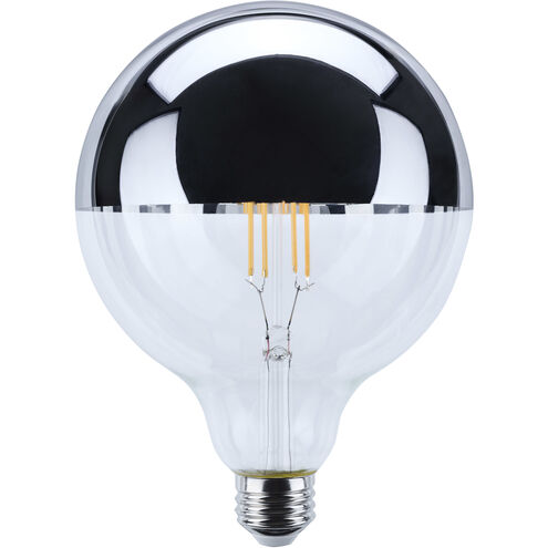 Satco S12545 Lumos LED E26 Medium 8 watt LED Filament - CCT: 2700K - Finish: Silver