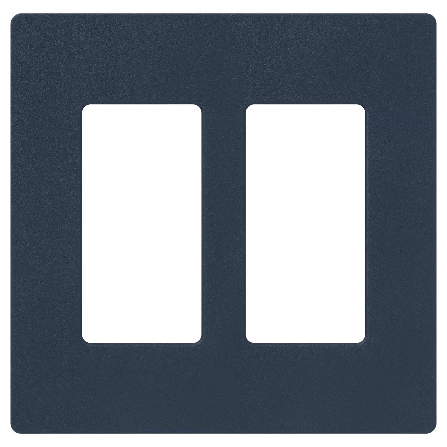 Lutron SC-2-DE Claro 2 Gang Wall Plate for Decorator-Style Dimmers, Switches, and Outlets - Color: Deep Sea