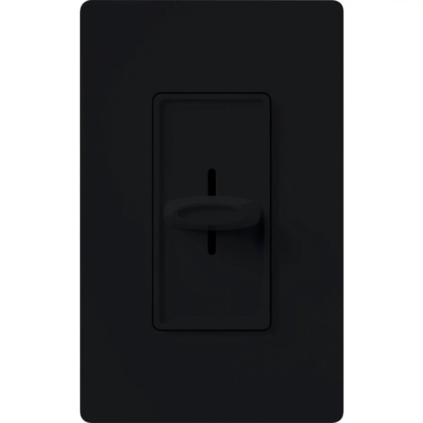 Lutron SFS-5EH-BL Skylark Slide-To-Off Variable Fan Speed Control - 5A - 120V - Single Pole - Finish: Matte Black