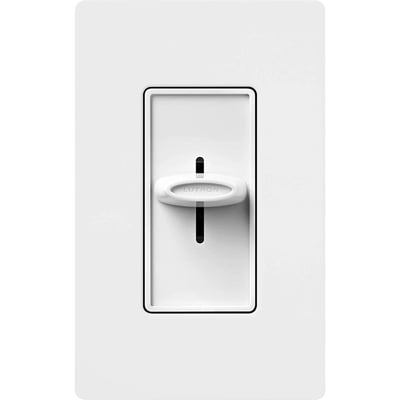 Lutron SFSQ-F-HO-WH Skylark Slide-to-Off Quiet 3-Speed High Occupancy Single Pole Fan Control - Finish: White