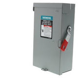 Siemen GF222NA 60 Amp 2-Pole 2-Wire 240-Volt Non-Fusible Outdoor Safety Switch