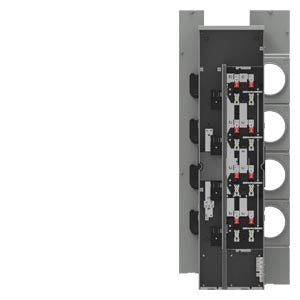 Siemens WMM41125 1-Phase 3-Wire 4-Meter Power Mod Modular Metering System