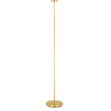 Visual Comfort Modern Collection SLFL53727HAB Sean Lavin Moneta 49 inch 2.20 watt Rechargeable LED Floor Lamp Hand Rubbed Antique Brass