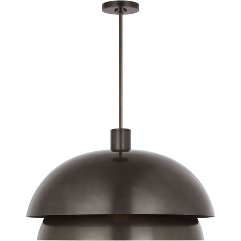 Visual Comfort Architectural SLPD32127BZ Modern Sean Lavin Shanti 2 Light 31.5 inch Pendant Ceiling Light - Voltage: 120-277V - CCT: 2700K - Finish: Bronze