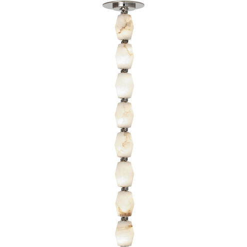 Visual Comfort Modern Collection SLPD55027ALBNS Sean Lavin Collier 2 Inch Polished Nickel Pendant Surface Lamping LED 10.1W 2700K