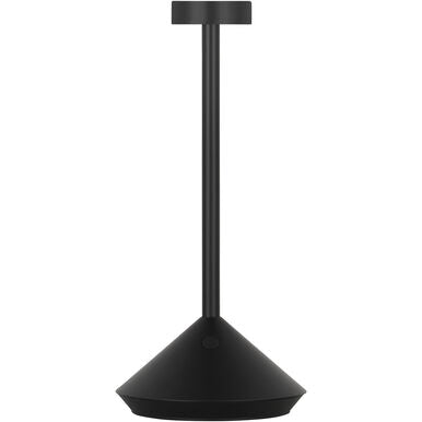 Visual Comfort Modern Collection SLTB53327B Sean Lavin Moneta 9 inch 2.40 watt Rechargeable Table Lamp Black