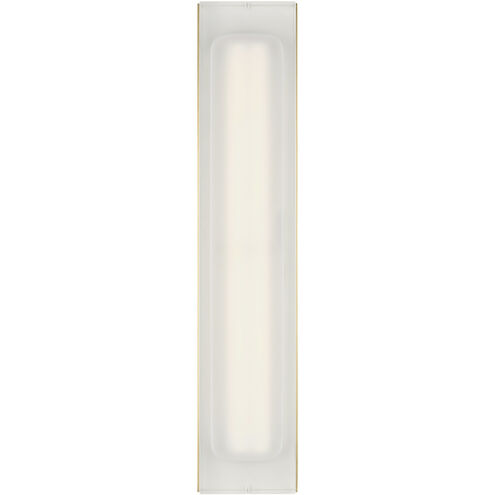 Visual Comfort Modern Collection SLWS12230NB Sean Lavin Milley LED Wall Sconce 3000K 2240 Lumens ADA Natural Brass