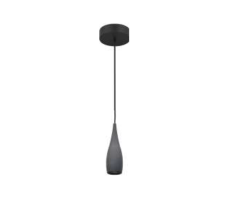 Westgate LCFW-MCTP-BK 10ft Adj. Cord Commercial/Residential Wine Bottle Pendant Light, Wattage 6W/9W/12W, Multi-Color Temperature, Black Finish
