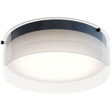 AFX Lighting STDF12LAJD1BK 12-in 20W Studio Flush Mount, 1200 lm, 120V, CCT Select, Black