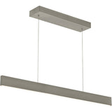 AFX Lighting STHP0136LAJD1SN 36-in 20W LED Stealth Linear Pendant, 1200 lm, 120V, CCT Select, Nickel