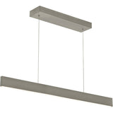 AFX Lighting STHP0136LAJD2SN 36-in 20W LED Stealth Linear Pendant, 1200 lm, 120V-277V, CCT Select, Nickel