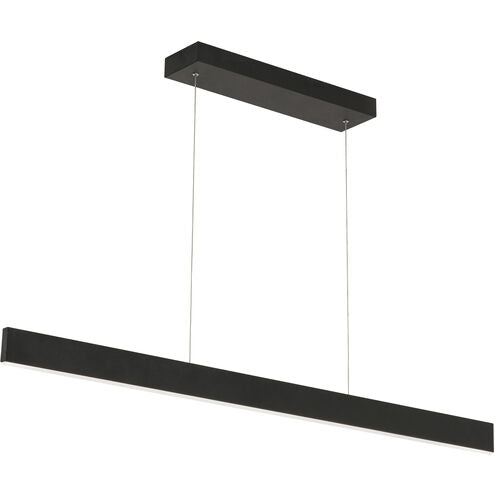 AFX Lighting STHP0146LAJD2BK 46-in 23W LED Stealth Linear Pendant, 1475 lm, 120V-277V, CCT Select, Black