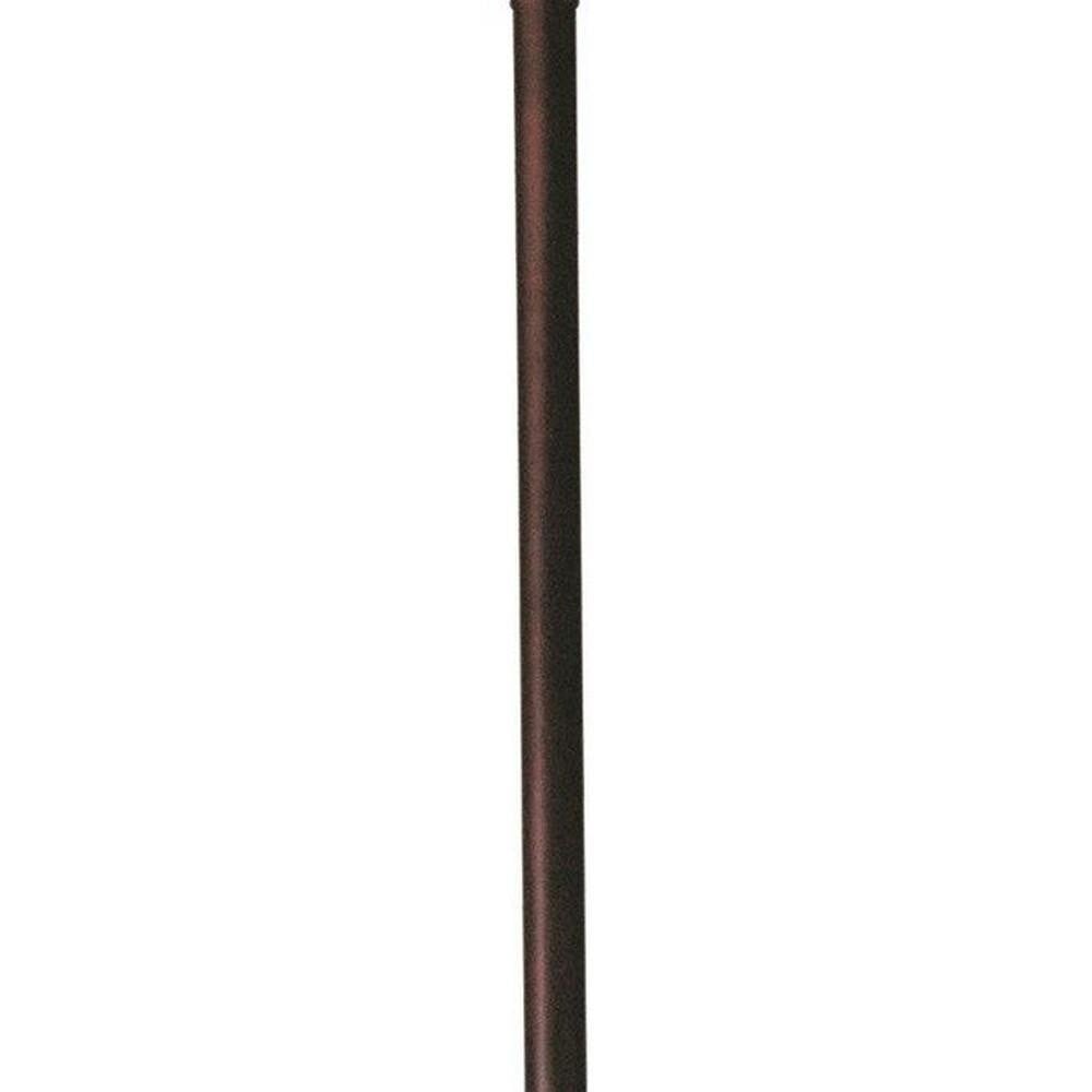 Maxim Lighting STR04512BZ-LX 0.45 Inch Diameter 12 Inch Bronze Extension Rod