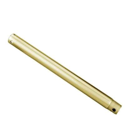 Maxim Lighting STR06006GS-AS 6 Inch Golden Silver Extension Stem Fan Accessory Angle View