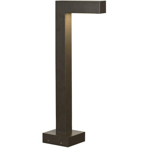 Visual Comfort Modern Collection 700OASTR93018DZ12S Strut 12 14.6W LED 3000K Concrete Mount Outdoor Path Light Bronze