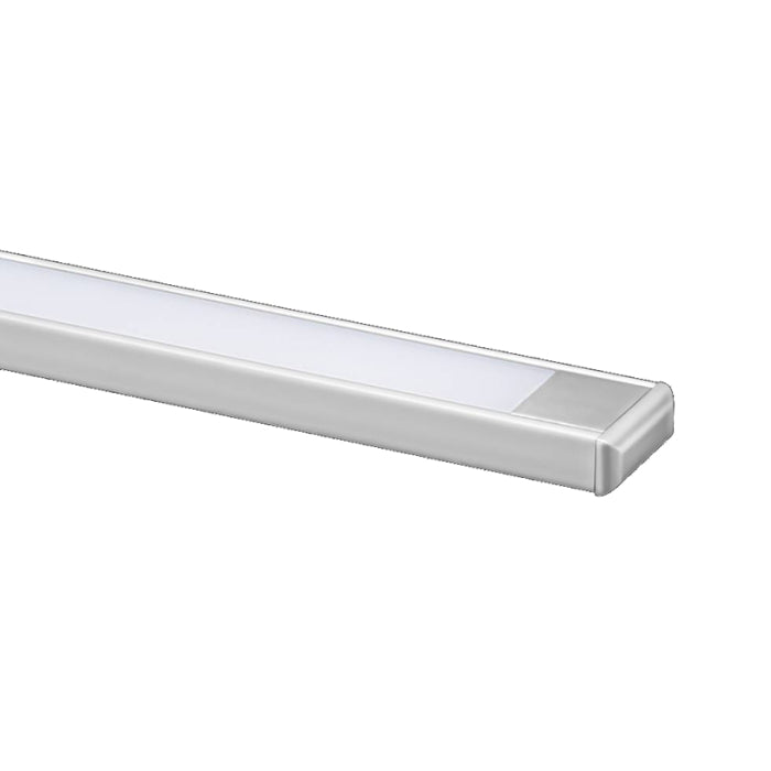 Alloy LED AL-50-05-0111-KIT Surfa 3 4' Kit - 1 Channel - 1 Diffuser Cover - 2 Pairs of End Caps - 5 Mounting Clips and Screws