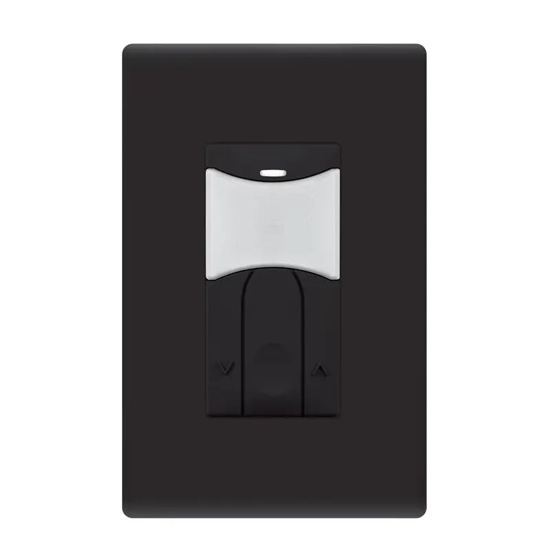 SensorWorx SWX-133-1-D-BK Dual Technology Wall Switch Occupancy Sensor With Daylight Detection - Finish: Black