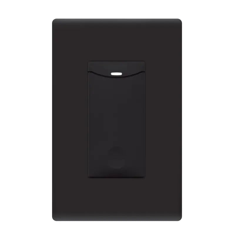 SensorWorx SWX-851-BK-HE Humid Environment Rated With Wireless Wall Switch & Load Controller - Finish: Black
