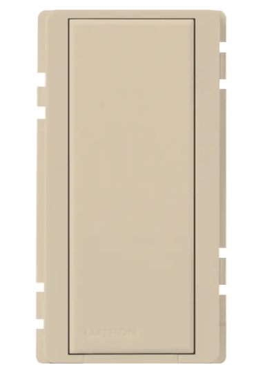 Lutron RK-AS-TP Color Change Kit for RA 2 Remote Switch, Taupe Finish