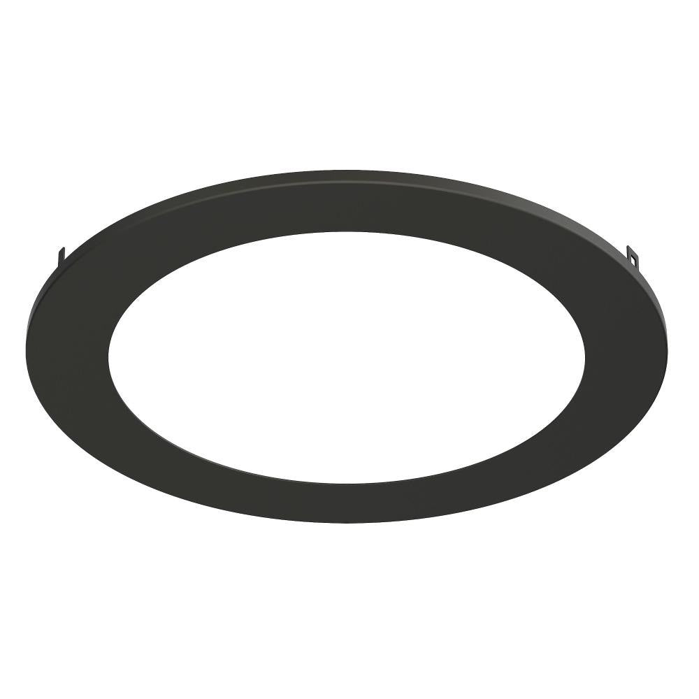 Maxim Lighting TRM67706BK Slim Black Recessed Lighting Trim Ring 7 Inch Wide