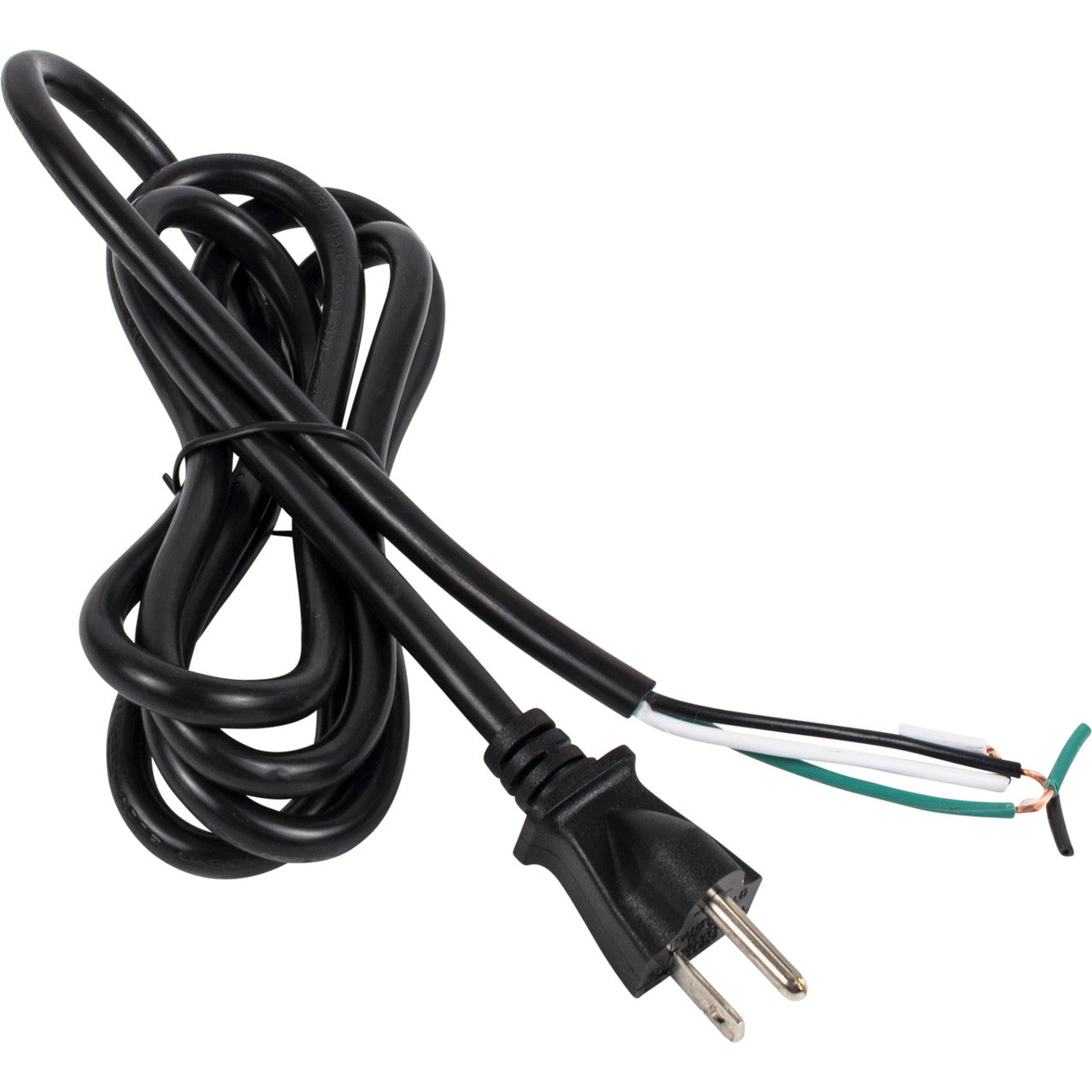 Task Lighting BLACK CORD 6LF 6 FT-BK-SJ00W-18Awg-3 Conductor-5-15P Plug