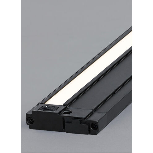 Visual Comfort Modern Collection 700UCF3193B-LED Unilume Slimline 31" Black 90 CRI 3000K LED Undercabinet Light