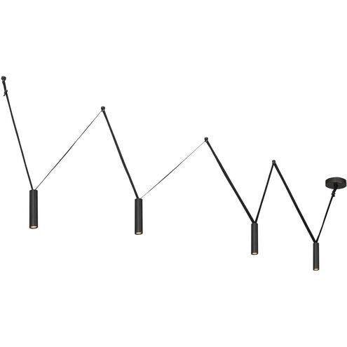 Kuzco Lighting LP90404-UB Mason LED 2 inch Urban Bronze Linear Pendant Ceiling Light