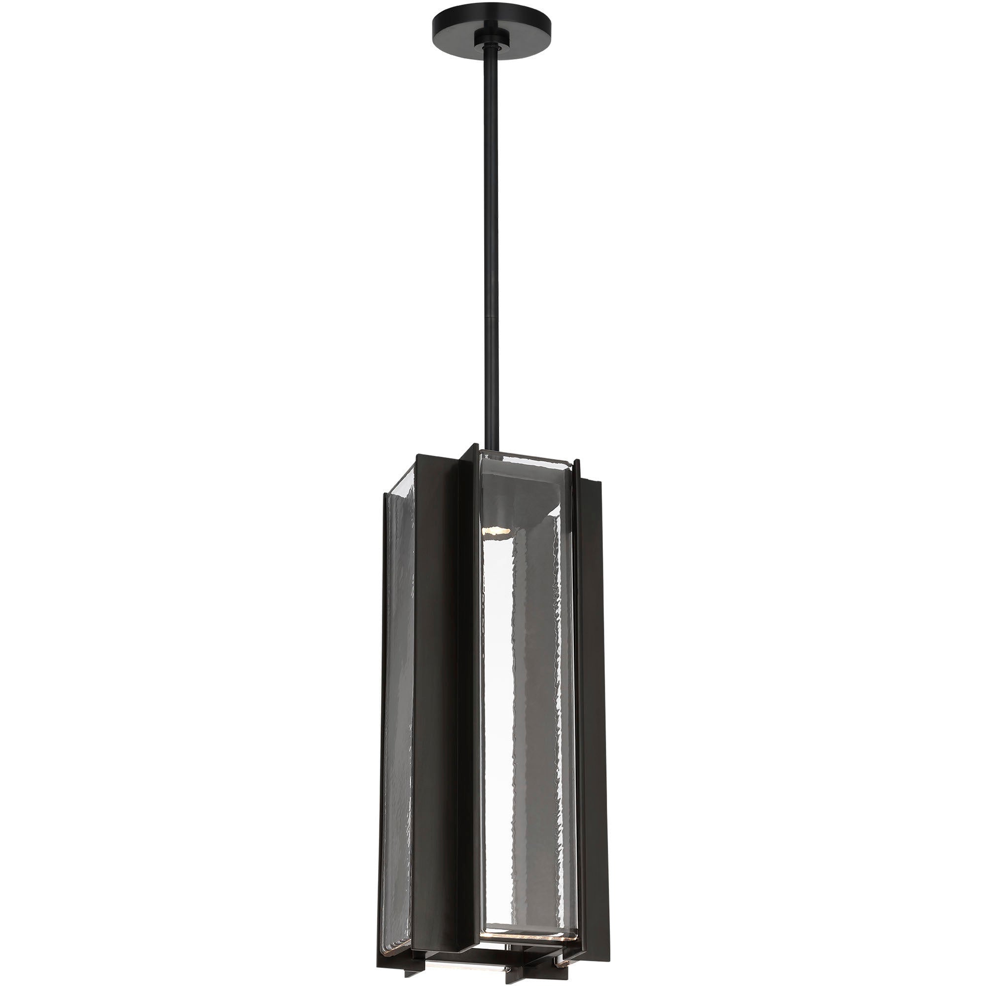 Visual Comfort Architectural AKPD241WDBZCG AvroKO Maybeck LED Pendant Light, Plated Dark Bronze, 3000K–1800K