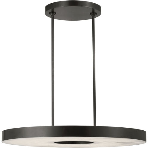 Visual Comfort Architectural KWCH70027BZALB Kelly Wearstler Wyllis 36", 200W Bronze LED Chandelier Ceiling Light 2700K Integrated LED