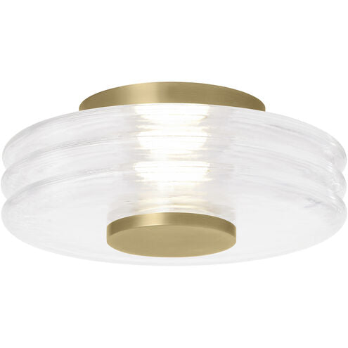 Visual Comfort Architectural KWFM20727CNB Kelly Wearstler Laurel 1 Light 12 inch Natural Brass Flush Mount Ceiling Light