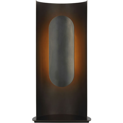 Visual Comfort Architectural PBTB50327BZ Peter Bristol Shielded 24" 13.4W LED Table Lamp Bronze 2700K