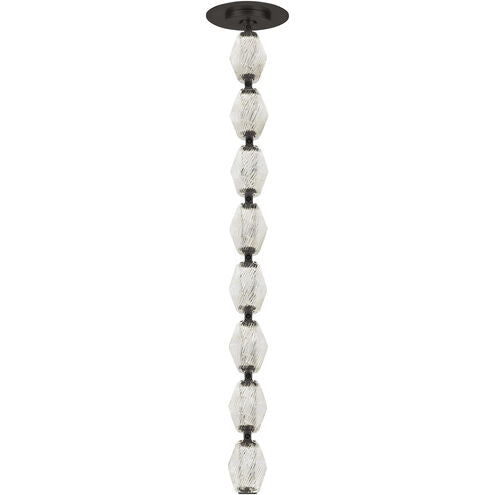 Visual Comfort Modern Collection 700CLR24BZ-LED930S Sean Lavin Collier 2 Inch Dark Bronze Pendant Surface Lamping LED 10.1W 3000K