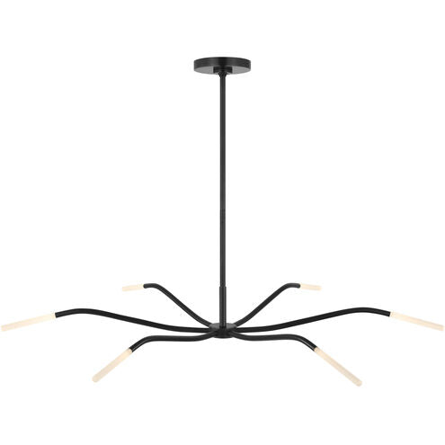 Visual Comfort Modern Collection SLCH81927BZEG Lajos 39" 14W, 2700K Bronze LED Chandelier Ceiling Light